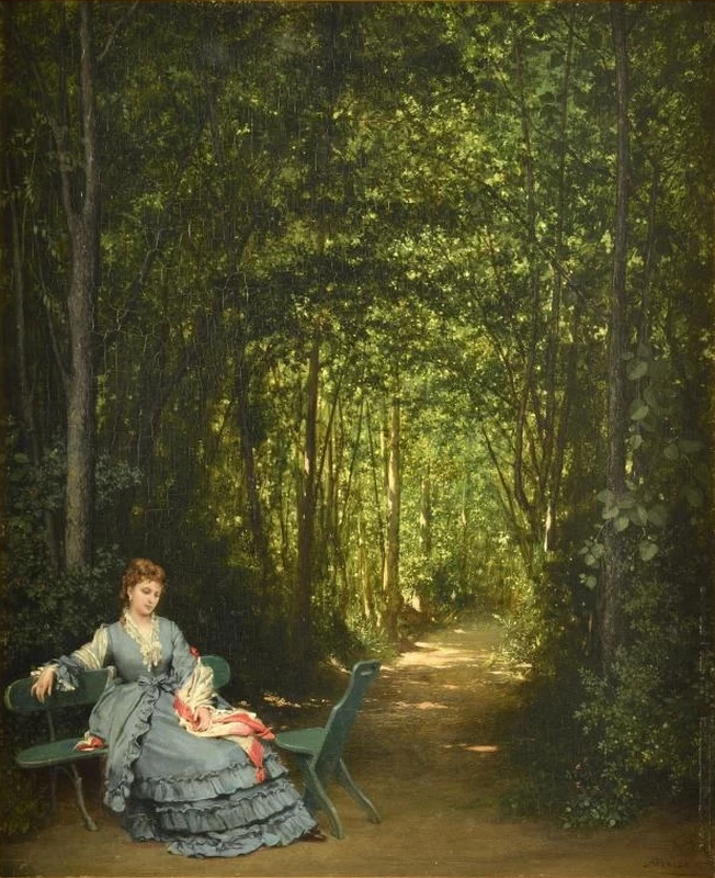 Sognare ad occhi aperti nel parco